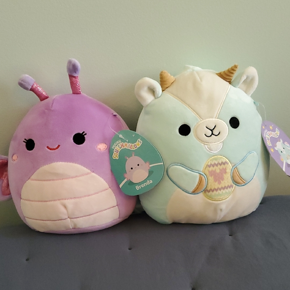 Easter Squishmallows Pair